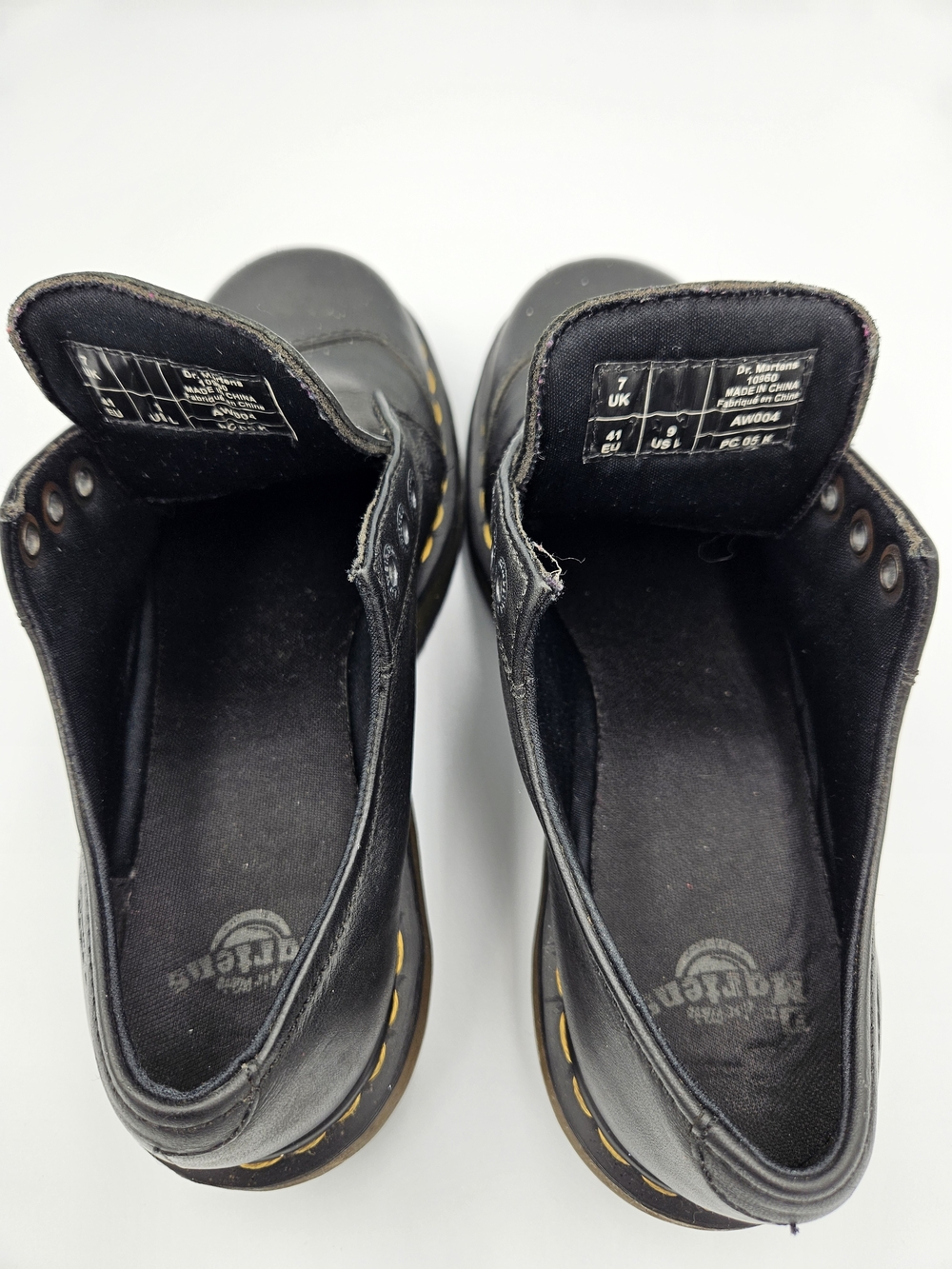 Dr. Martens 10960 Black Leather Oxford Shoes Women’s Size 9 - Picture 14 of 14